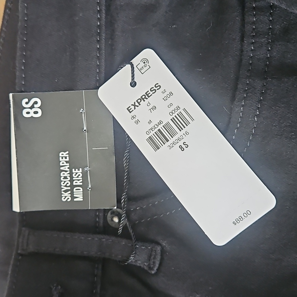 NWT Express Black Jeans - Picture 2 of 5
